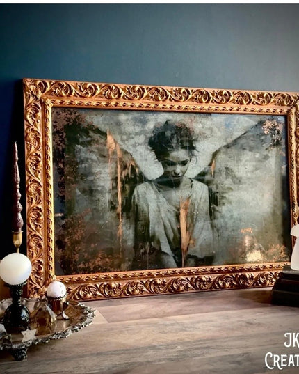 Whimsykel Designs Unseen Wings Angel Decoupage Paper
