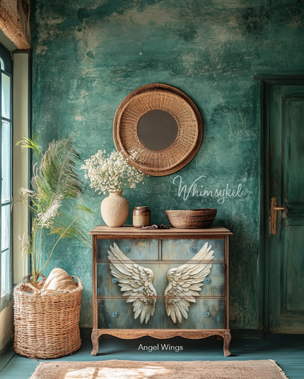 Whimsykel Designs Angel Wings Decoupage Paper