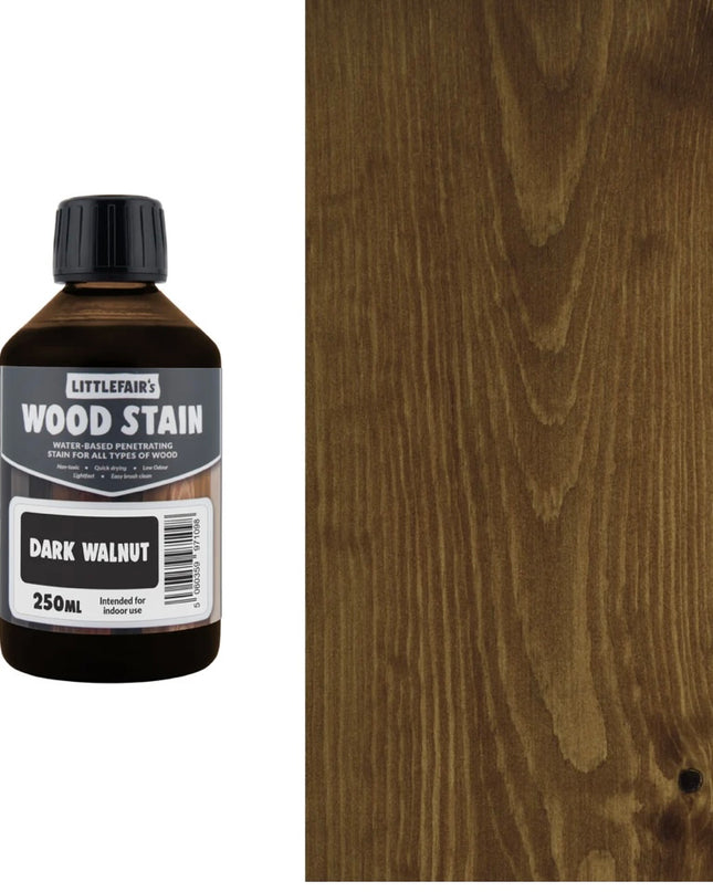 Littlefairs Wood Stains Dark Walnut