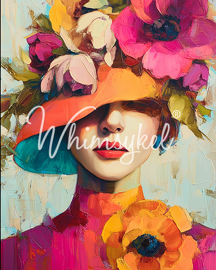 Whimsykel Designs Derby Diva Decoupage Paper