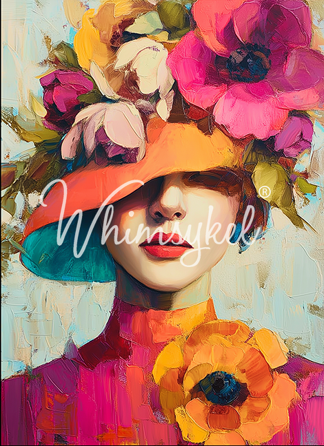 Whimsykel Designs Derby Diva Decoupage Paper