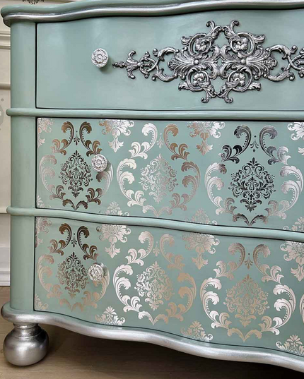 Redesign with Prima House of Damask Silver