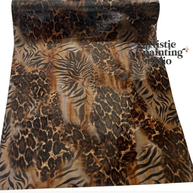 APS Foil - Archie Animal Print Metallic Foil Textile Friendly