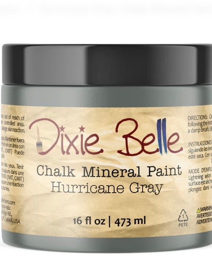 Dixie Belle HURRICANE GREY Chalk Mineral Paint