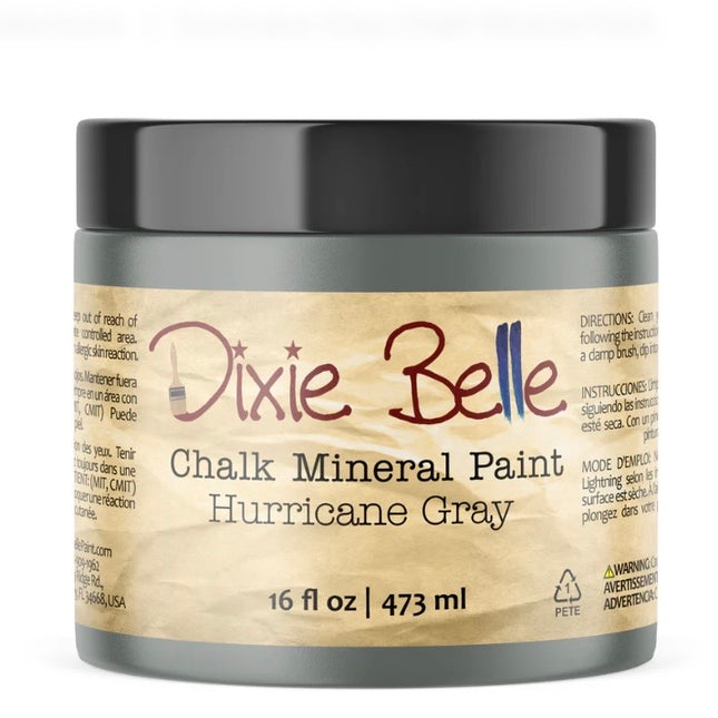 Dixie Belle HURRICANE GREY Chalk Mineral Paint