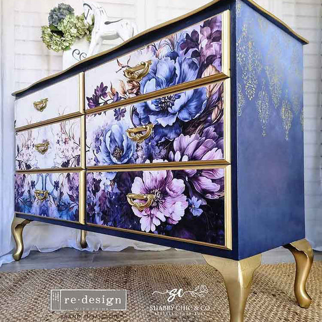 Redesign with Prima Serene Shadows decoupage paper