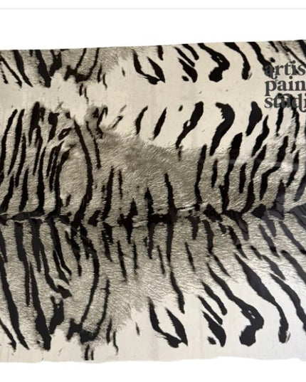 APS Foil - Snow Tiger - Transparent Animal Print Foil - Textile Friendly