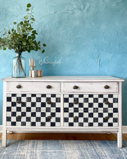 Whimsykel Designs Checked Out Decoupage Paper