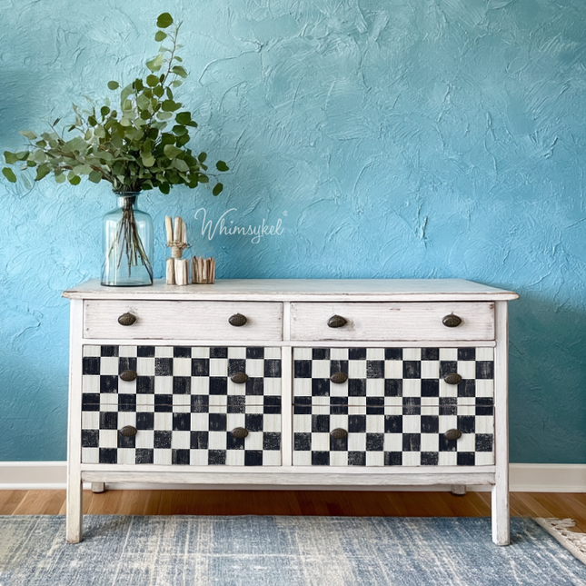 Whimsykel Designs Checked Out Decoupage Paper