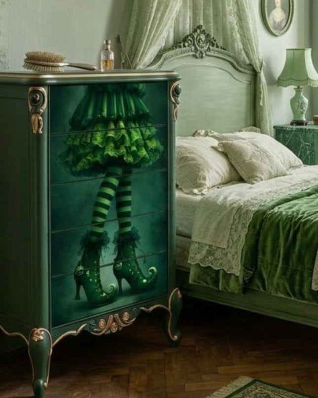 Posh Papers Decoupage Paper - Green Legs PREORDERS