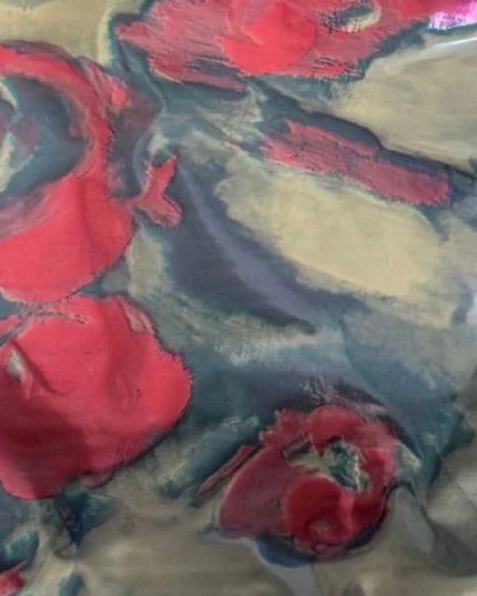 APS Foil - Sweet Whimsey Metallic Floral Print Foil Textile Friendly