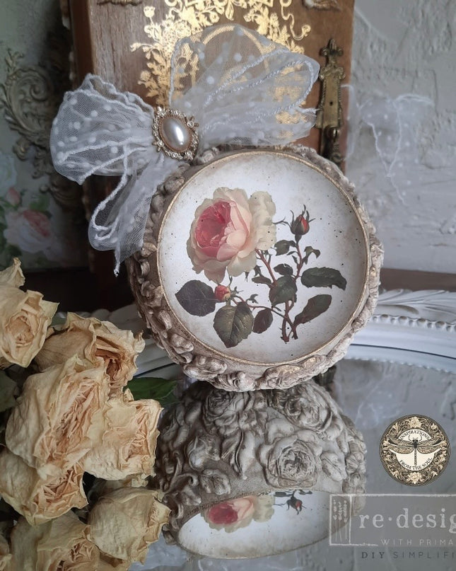Redesign with Prima - Midnight Rose- Decor Transfer