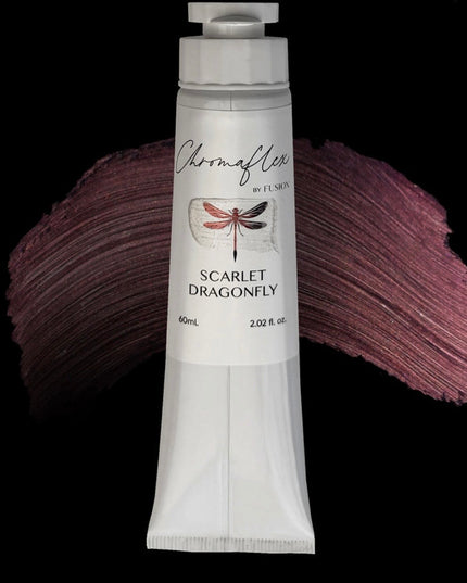 Fusion Chromaflex Scarlet Dragonfly Colour Shifting Metallic Paint