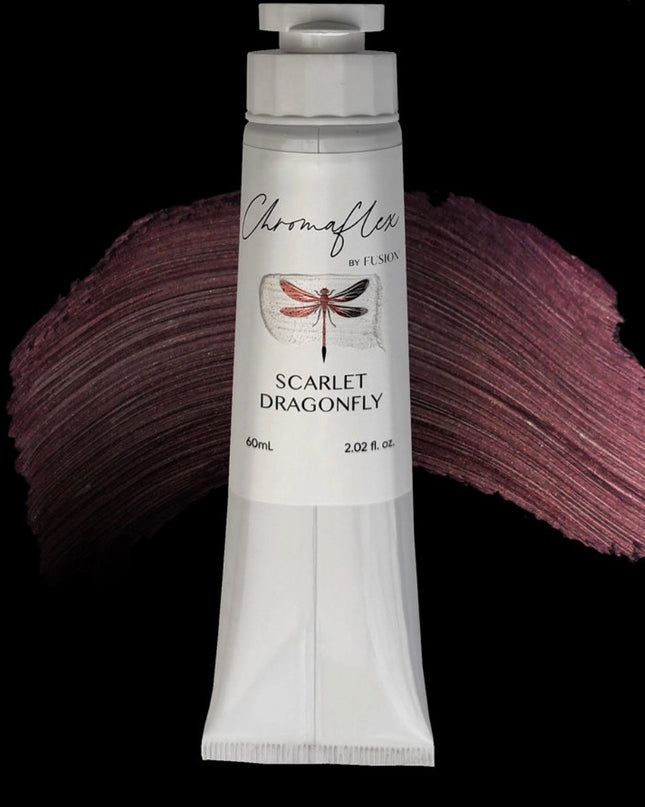 Fusion Chromaflex Scarlet Dragonfly Colour Shifting Metallic Paint