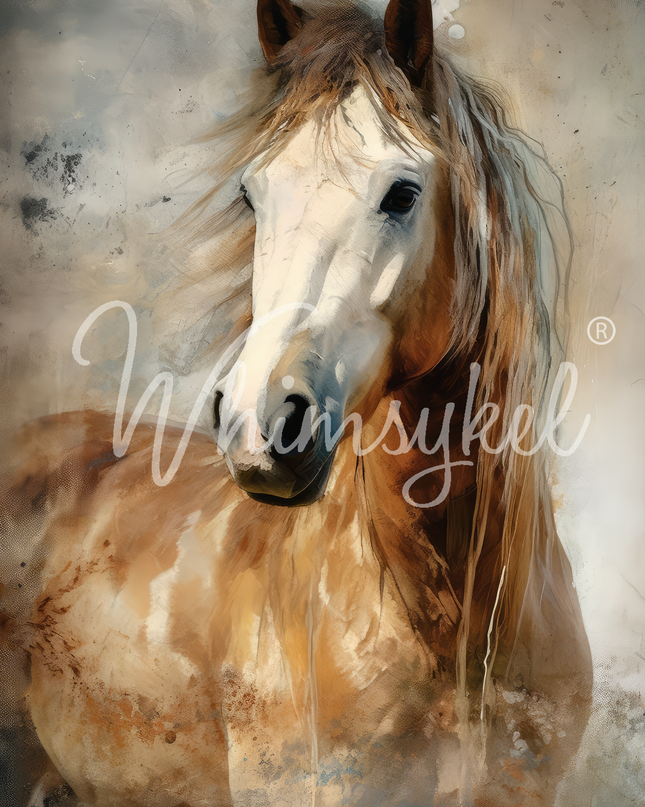 Whimsykel Designs Moonstone Beauty Decoupage Paper