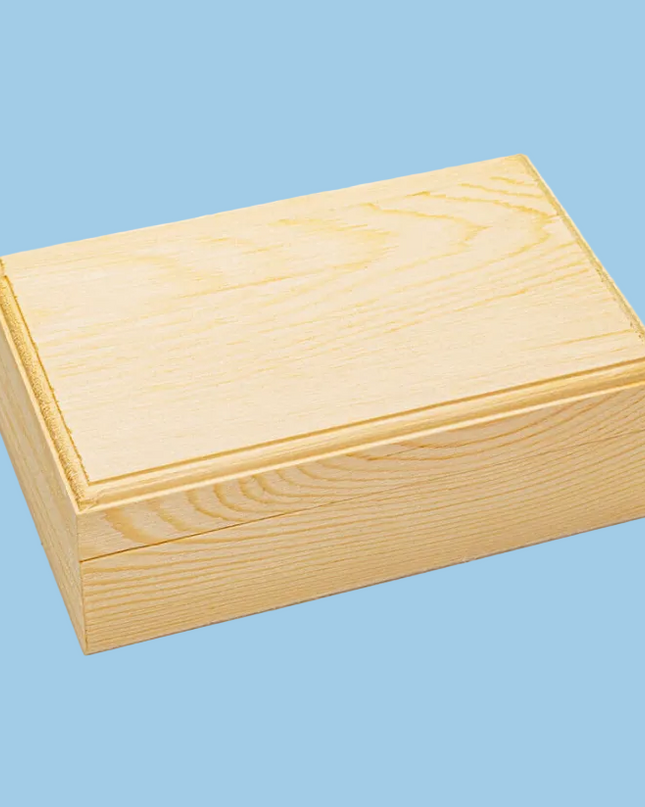 Wooden jewellery box 