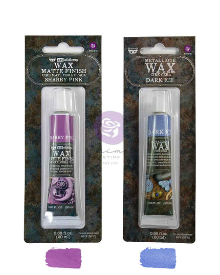 Redesign With Prima Finnabair Dreams Metallique + Matte Wax Set Limited Edition