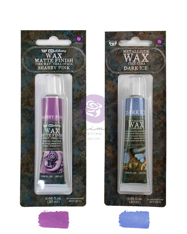 Redesign With Prima Finnabair Dreams Metallique + Matte Wax Set Limited Edition