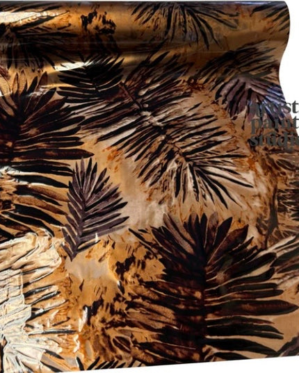 APS Foil - Hazel Palms Semi Transparent Foil Textile Friendly