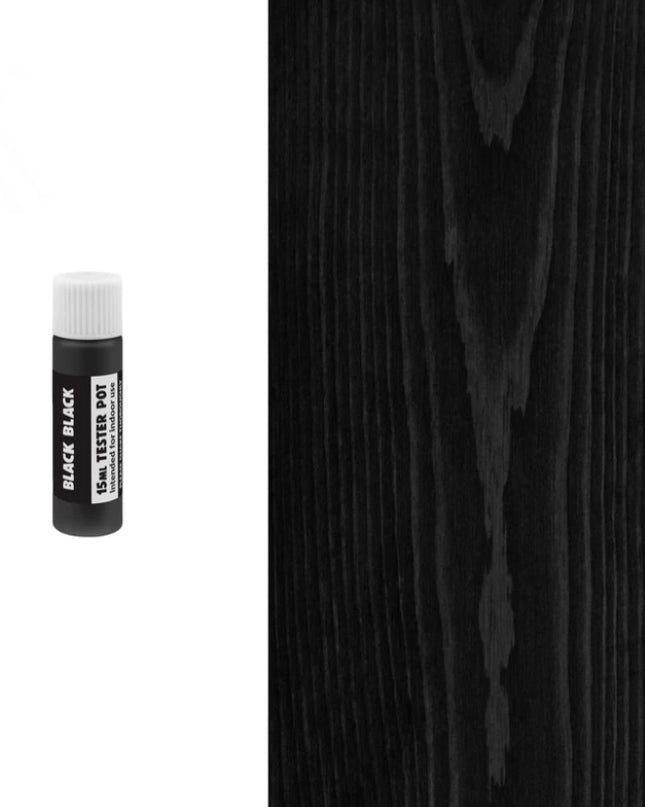 Littlefairs Wood Stains Black Black