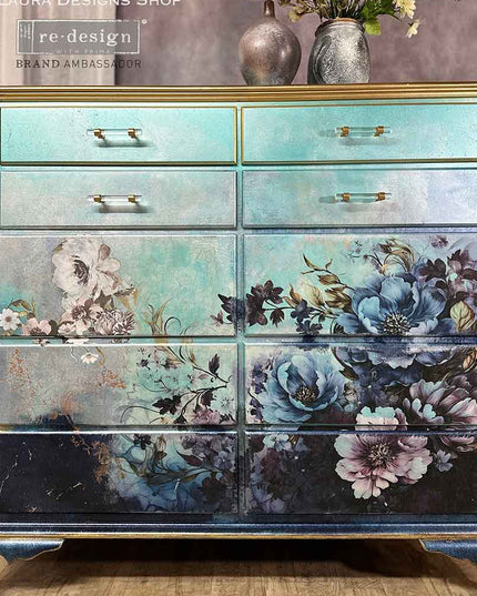 Redesign with Prima Serene Shadows decoupage paper