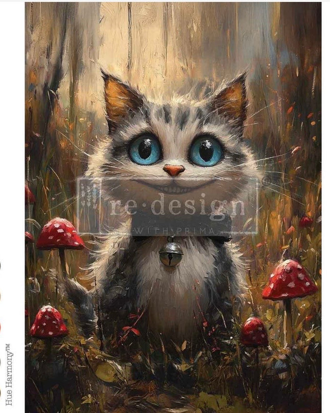 Redesign With Prima Whiskers Of Wit A3 Decoupage Paper