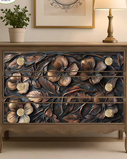 Posh Paper Thai wood carving decoupage paper