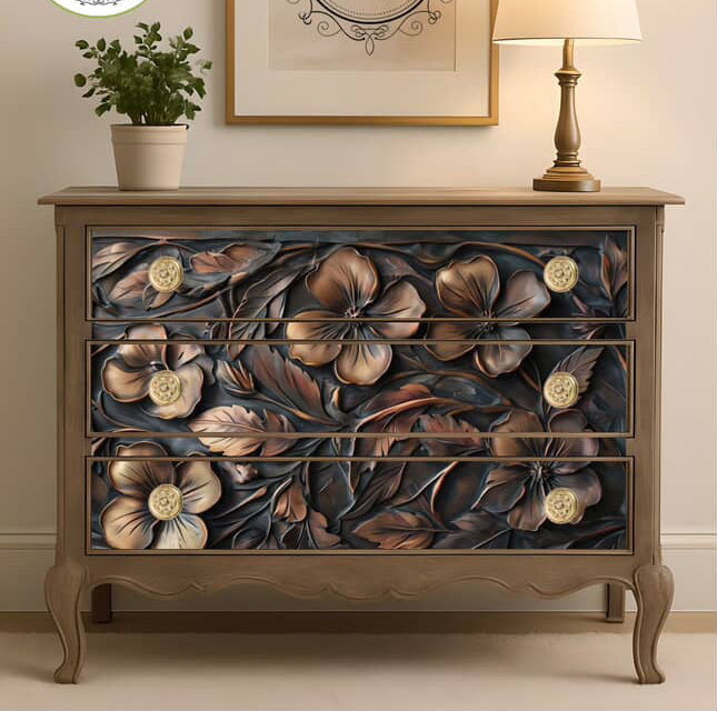 Posh Paper Thai wood carving decoupage paper