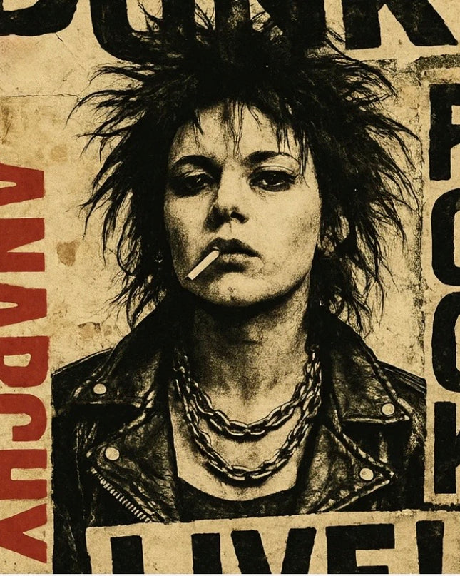 Three Yellow Goats decoupage paper -  Anarchy