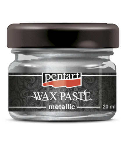Pentart Wax Paste Silver