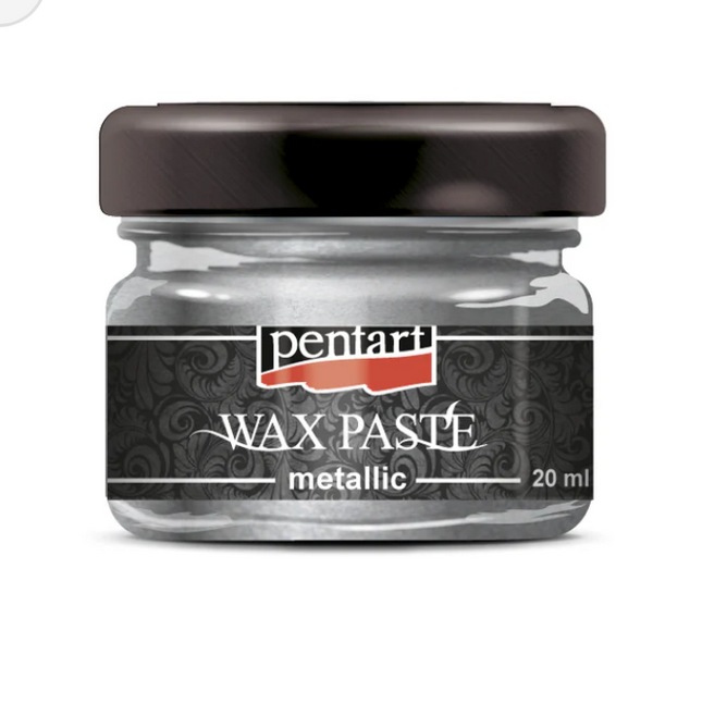 Pentart Wax Paste Silver