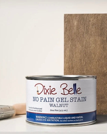 Dixie Belle No Pain Gel Stain Oil Based Walnut