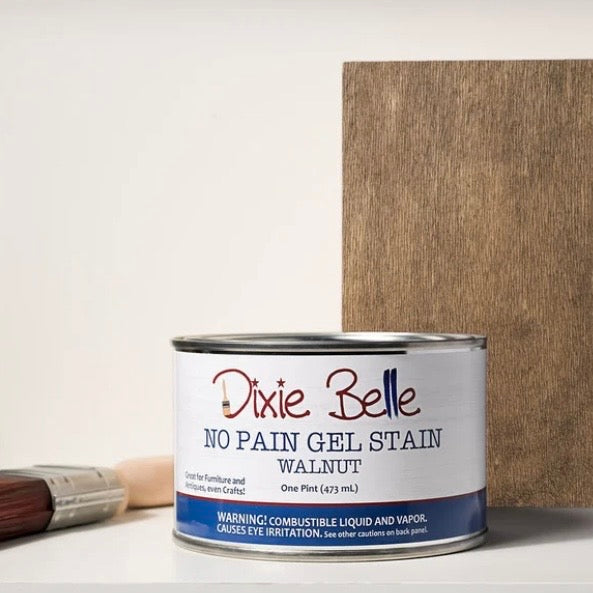 Dixie Belle No Pain Gel Stain Oil Based Walnut
