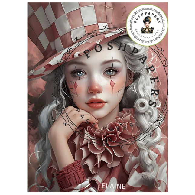 Posh Papers Decoupage Paper - Elaine