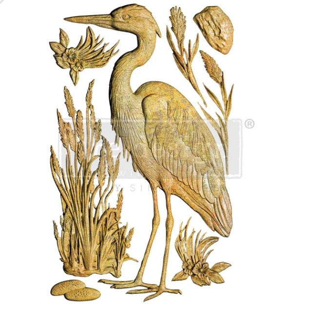 Redesign With Prima -  Feathered Stillness Decor Mould