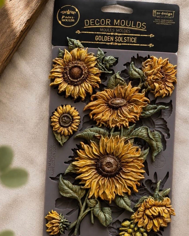 Redesign With Prima Golden Solstice Decor Mould
