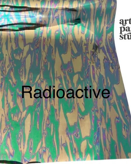 APS Foil - Radioactive metallic foil   - Rub On Foil