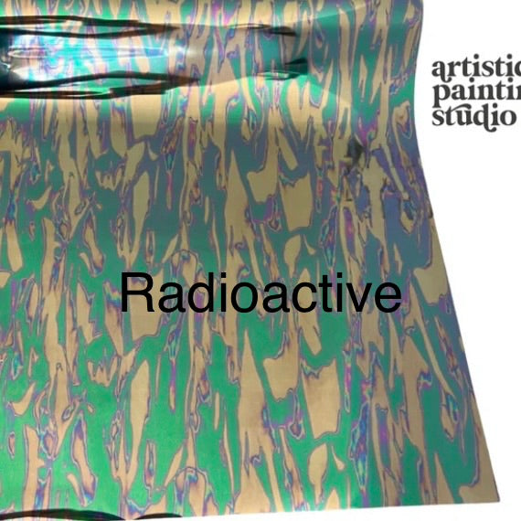 APS Foil - Radioactive metallic foil   - Rub On Foil