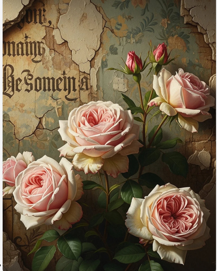 Mint By Michelle Gritty Roses