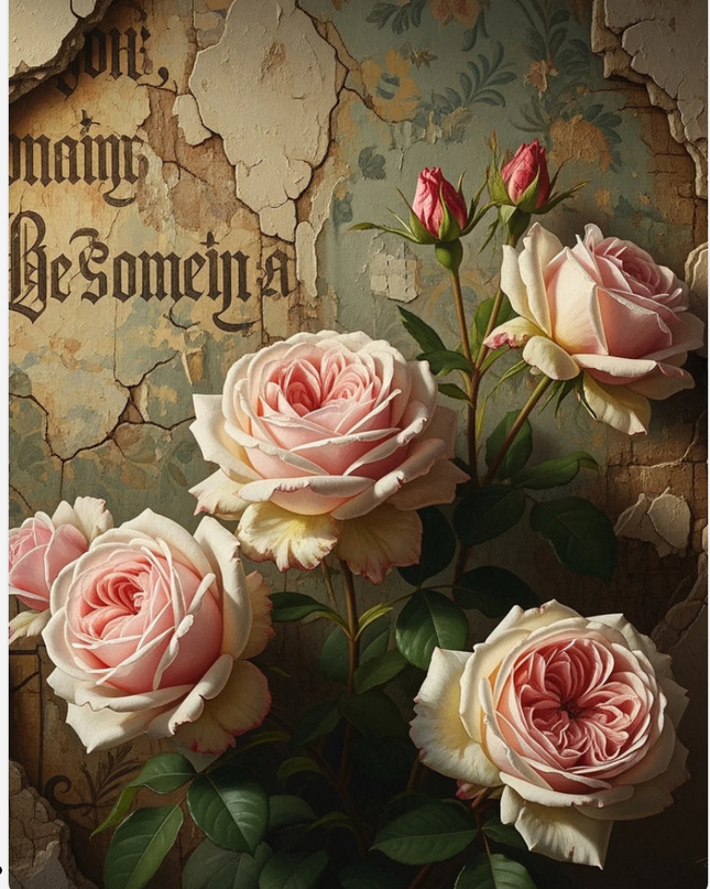 Mint By Michelle Gritty Roses