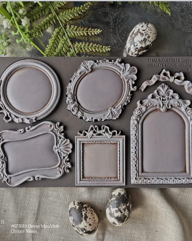 Redesign With Prima -  Ornate Minis Decor Mould