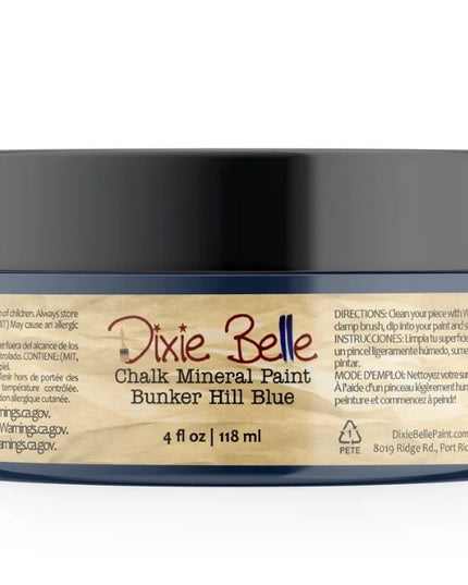 Dixie Belle BUNKER HILL BLUE Chalk Mineral Paint