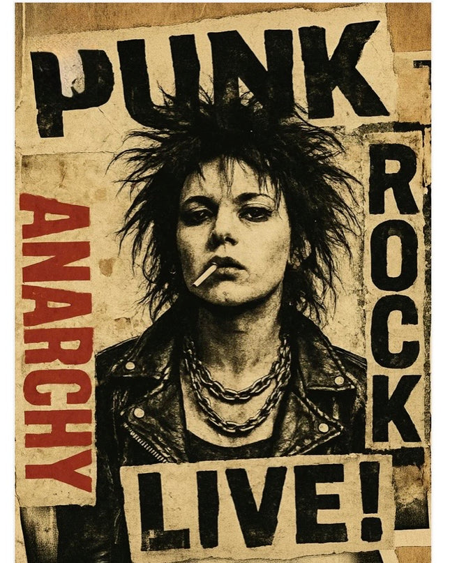 Three Yellow Goats decoupage paper -  Anarchy