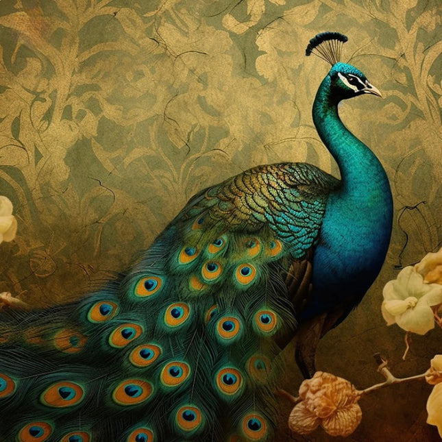 Three Yellow Goats - Golden Peacock