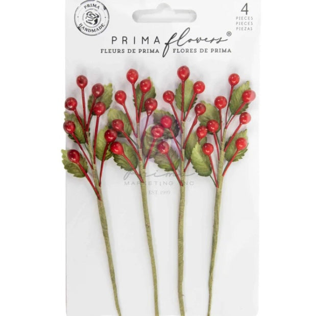 Redesign with Prima - Christmas Berries Twinkle and Treats
