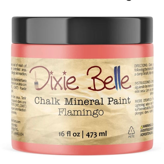 Dixie Belle FLAMINGO Chalk Mineral Paint
