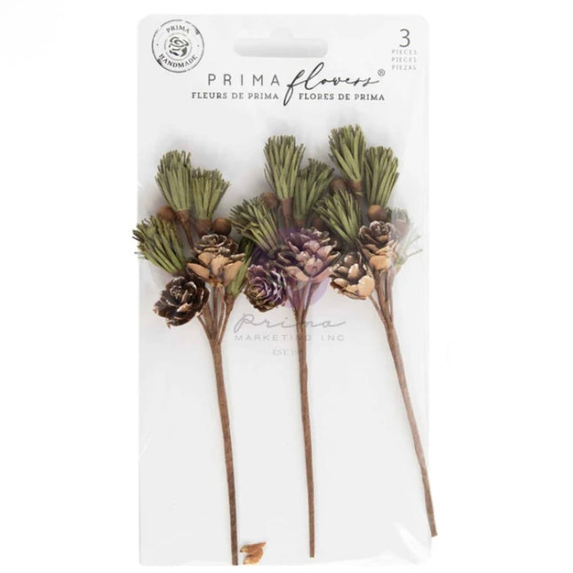 Redesign with Prima - Evergreen Sprigs Twinkle and Treats