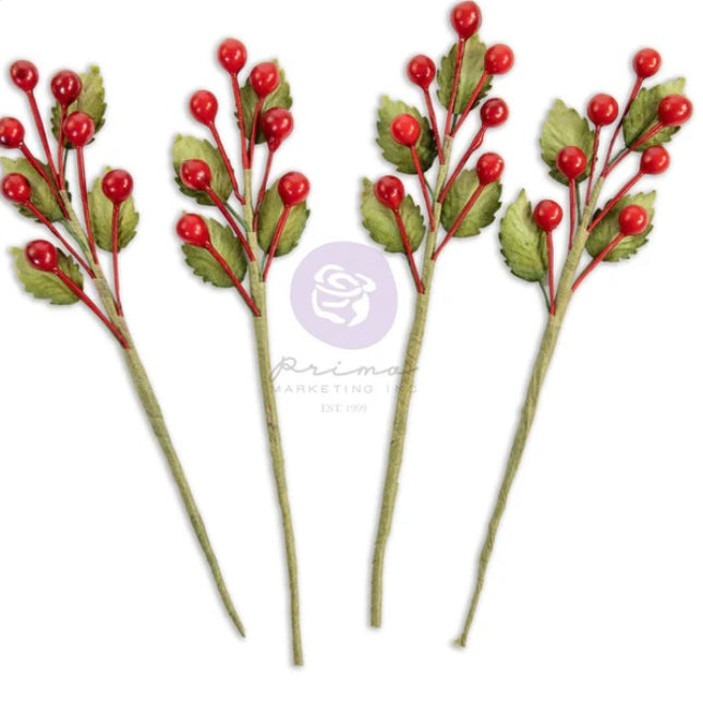 Redesign with Prima - Christmas Berries Twinkle and Treats