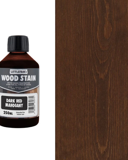 Littlefairs Wood Stains Dark Red Mahogany 