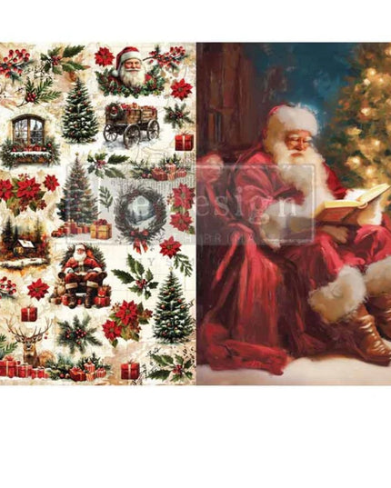 Redesign With Prima Everlasting Light A4 Decoupage Fibre Paper Pack